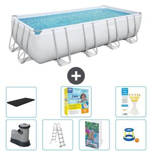 Bestway Power Steel, piscina rettangolare - 549x274x122 cm - 6 pezzi, modello S529