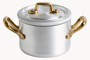 Set casseruola alta con manico, coperchio e inserto in porcellana Le Mini 3 pz