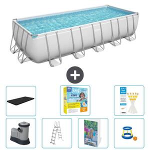 Bestway Power Steel, piscina rettangolare - 640x274x132 cm - 6 pezzi, modello S529