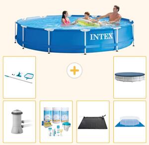 Piscina fuori terra a struttura - 366x76 cm - 7 pezzi - Modello S20467