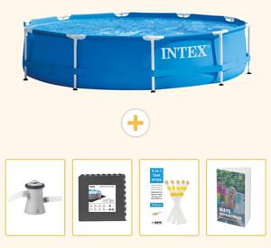 Piscina autoportante rettangolare - 305x76 cm - 5 pezzi - SCB131