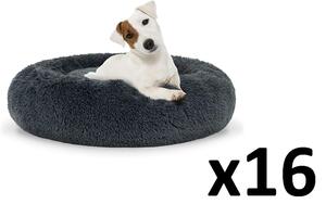 Cuccia Per Animali - Leobert - Grigio Scuro - 60 Cm - Set Da 16