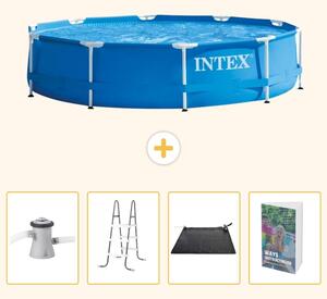 Piscina fuori terra a struttura - 305x76 cm - 5 pezzi - SCB128
