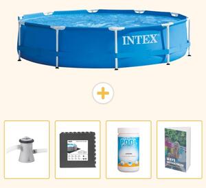 Piscina autoportante rettangolare - 305x76 cm - 5 pezzi - SCB125