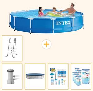 Piscina fuori terra a struttura - 366x76 cm - 6 pezzi - Modello SCB20