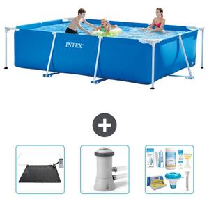 Piscina fuori terra rettangolare - 300x200x75 cm - 4 pezzi - Modello S22353