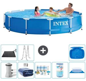 Piscina fuori terra a struttura - 366x76 cm - 9 pezzi - Modello S41766