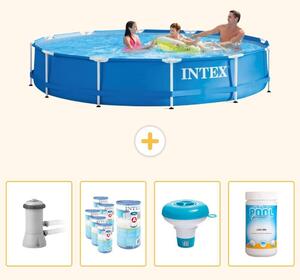 Piscina fuori terra a struttura - 366x76 cm - 5 pezzi - Modello SCB89
