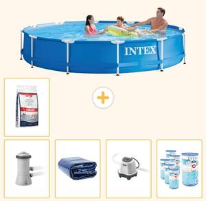 Piscina fuori terra a struttura - 366x76 cm - 6 pezzi - Modello SCB56