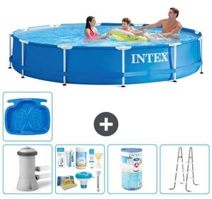 Piscina fuori terra a struttura - 366x76 cm - 6 pezzi - Modello S41751