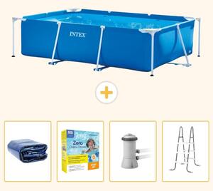 Piscina fuori terra rettangolare - 300x200x75 cm - 5 pezzi - Modello SCB13