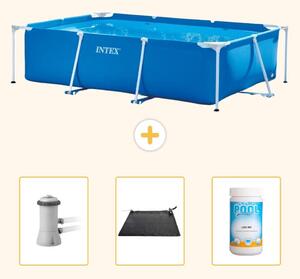 Piscina fuori terra rettangolare - 300x200x75 cm - 4 elementi - SCB80
