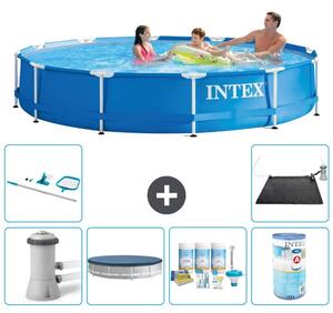 Piscina fuori terra a struttura - 366x76 cm - 7 pezzi - Modello S41720
