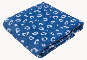 Telo mare per bambini in cotone Leopard