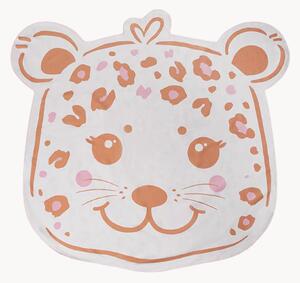 Telo mare per bambini in microfibra con custodia Leopard