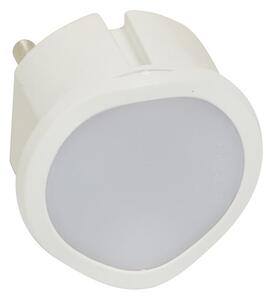 Legrand 50676 - Lampada LED notturna con luce d'emergenza/dimmerabile PL9 LED/0,06W/230V bianco
