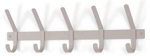 Attaccapanni da parete grigio tortora in metallo 70 cm Dexter – Spinder Design