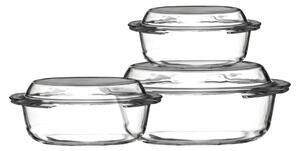 Set di pirofile in vetro 3 pz 21x24 cm Ovenlove - Premier Housewares