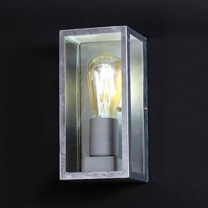 Eco-Light Applique da esterni Karo, alluminio e vetro, zinco
