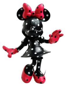 LEBLON DELIENNE MINNIE WELCOME MATT BLACK & WHITE DOTS 31CM ART. DISST03102CT