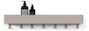 Mensola da bagno in acciaio grigio chiaro montata a parete Multi - Spinder Design
