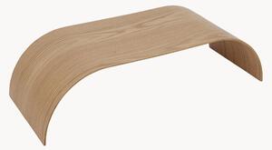 Pannello in legno di quercia per mensola da parete Curva