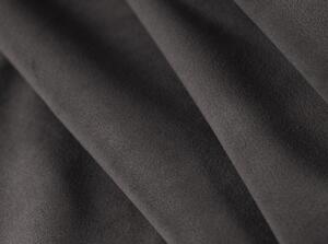 Divano in velluto grigio scuro 282 cm Bellis - Micadoni Home