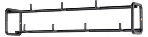 Appendiabiti da parete in metallo nero Clint - Spinder Design