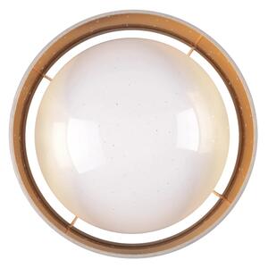Plafoniera LED TULUZA LED/18W/230V diametro 32 cm marrone