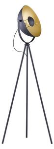 Lampada da terra Chewy in metallo grigio scuro, altezza 160 cm - Trio