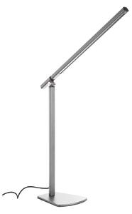 NOWA GmbH Lampada da tavolo LED Marek, dimmerabile, argento