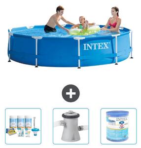 Piscina autoportante rettangolare - 305x76 cm - 4 pezzi - Modello S31470