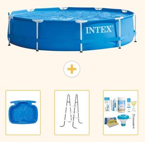 Piscina autoportante rettangolare - 366x76 cm - 4 pezzi - Modello S22460