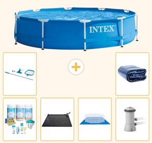 Piscina fuori terra a struttura - 366x76 cm - 7 pezzi - Modello S20437