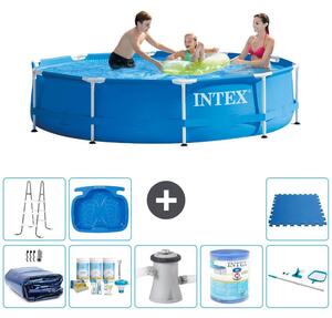 Piscina autoportante rettangolare - 305x76 cm - 9 pezzi - Modello S41506