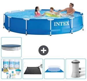 Piscina autoportante rettangolare - 366x76 cm - 6 pezzi - Modello S20430