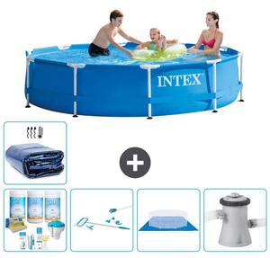 Piscina autoportante rettangolare - 305x76 cm - 6 pezzi - Modello S20422