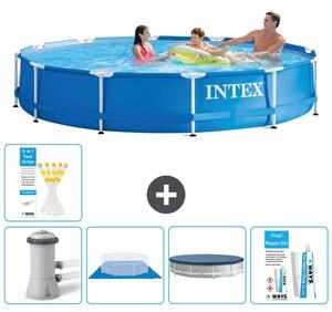 Piscina fuori terra a struttura - 366x76 cm - 6 pezzi - Modello S22467