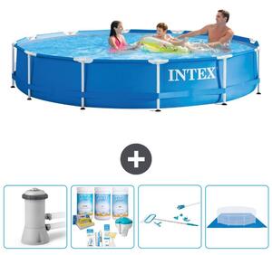 Piscina fuori terra a struttura - 366x76 cm - 5 pezzi - Modello S21028