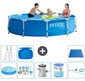 Piscina autoportante rettangolare - 305x76 cm - 9 pezzi - Modello S41522