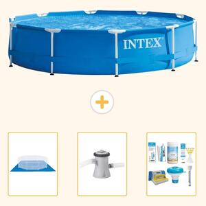 Piscina autoportante rettangolare - 305x76 cm - 4 pezzi - Modello S21330