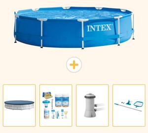 Piscina fuori terra a struttura - 366x76 cm - 5 pezzi - Modello SCB7