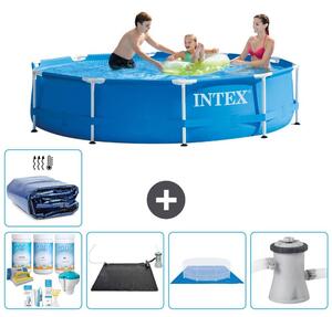 Piscina autoportante rettangolare - 305x76 cm - 6 pezzi - Modello S20420