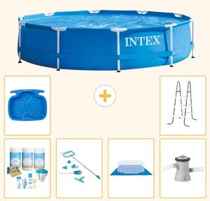 Piscina autoportante rettangolare - 305x76 cm - 7 pezzi - Modello S21002