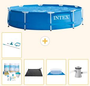 Piscina autoportante rettangolare - 305x76 cm - 6 pezzi - Modello S20993
