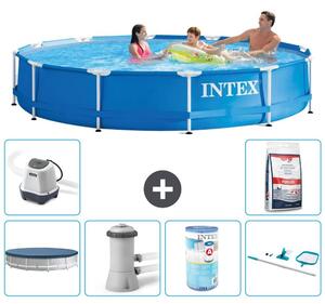 Piscina fuori terra a struttura - 366x76 cm - 7 pezzi - Modello S31566