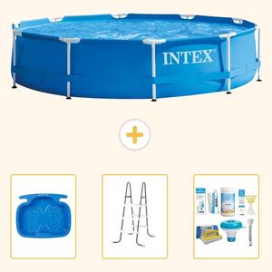 Piscina autoportante rettangolare - 305x76 cm - 4 pezzi - Modello S22454