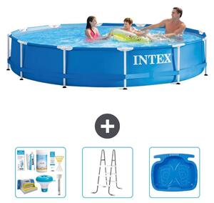 Piscina autoportante rettangolare - 366x76 cm - 4 pezzi - Modello S41579