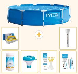Piscina fuori terra a struttura - 366x76 cm - 7 pezzi - Modello S21333