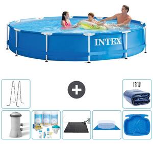 Piscina fuori terra a struttura - 366x76 cm - 8 pezzi - Modello S20484